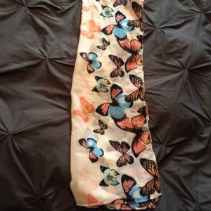 Light butterfly scarf